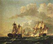 Naval Battle Between the United States and the Macedonian on Oct. 30, 1812, Thomas